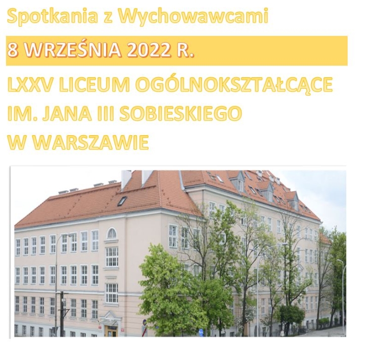 Lxxv Liceum Ogólnokształcące Im Jana Iii Sobieskiego