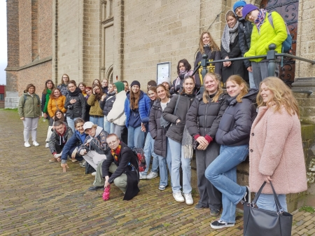 Uczniowie Sobieskiego na wymianie w Cuijk w Holandii