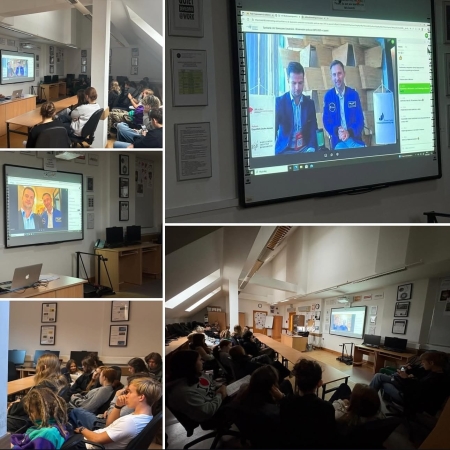 Wyjątkowa lekcja online z astronautą Sławoszem Uznańskim