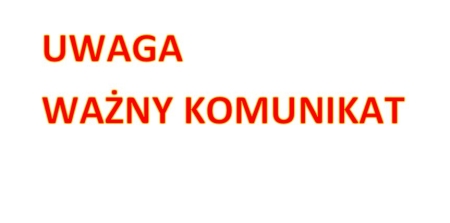 Odwołanie zajęć w dniach 2-3.02.2026r. 